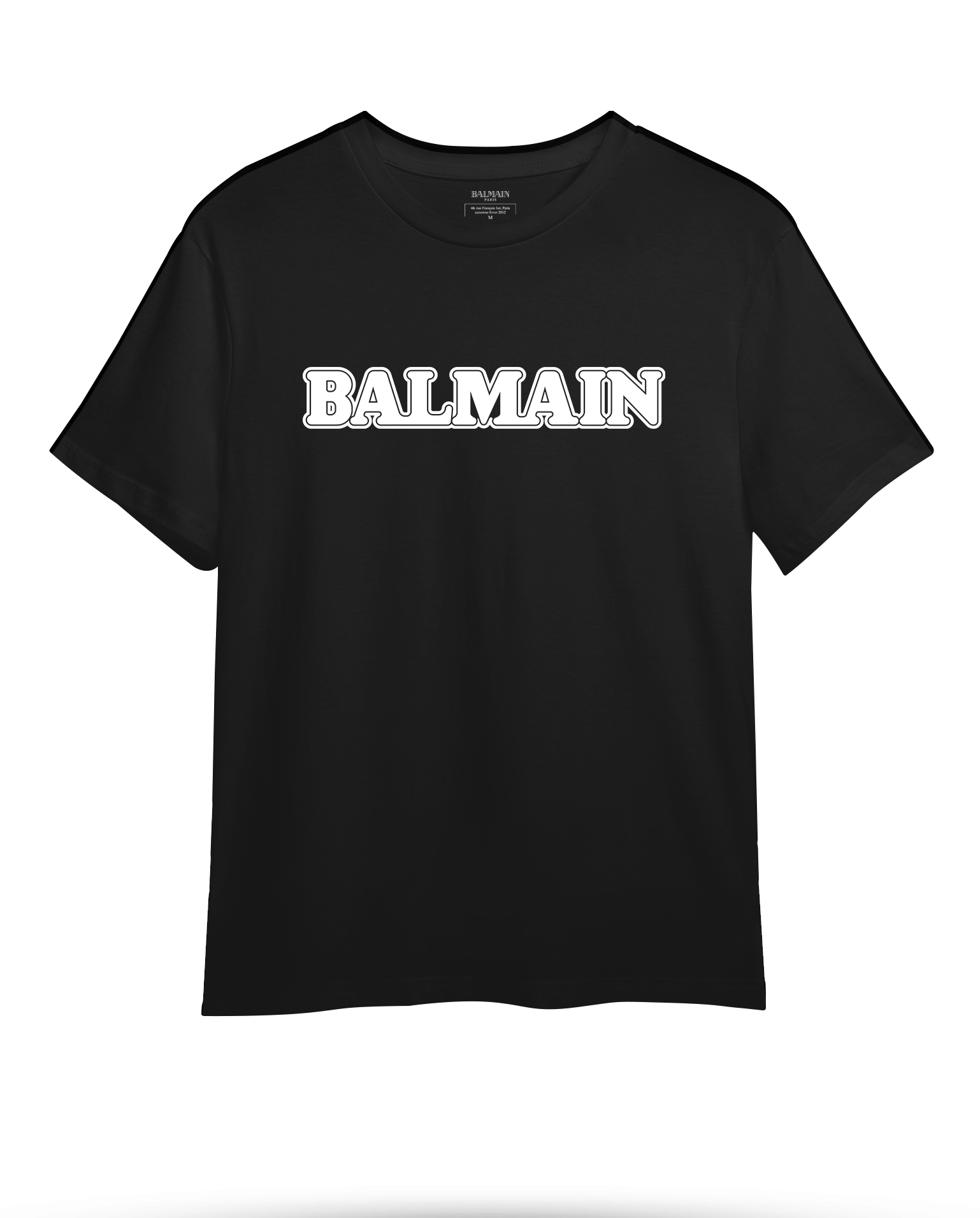 Футболка с логотипом Balmain 1  -B-L